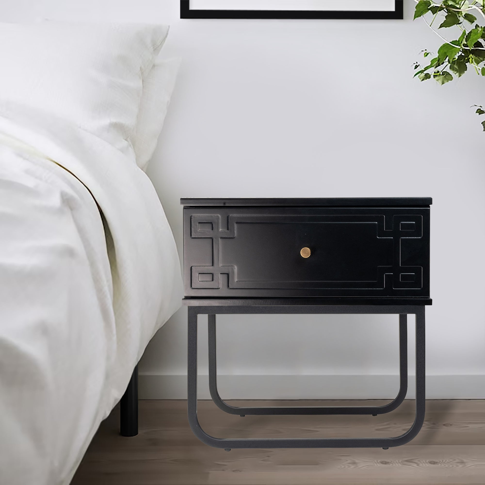 Mitra (Pattern) Bedside Table
