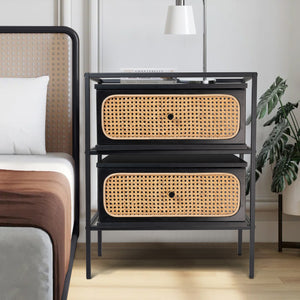 Tammy (Rattan) Bedside Table