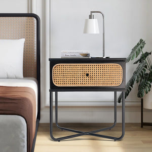 Marcus (Rattan) Bedside Table